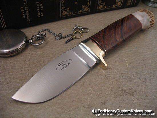 Bob Dozier - Exclusive ~ RARE Wide Blade Skinner