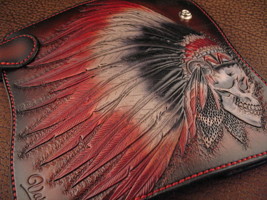 Vardi - Large Custom Leather Wallet - Image 4