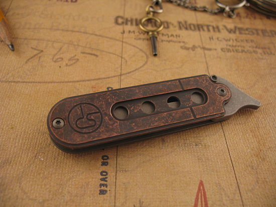 Serge Panchenko - Copper Bean Cleaver Friction Folder - Image 2