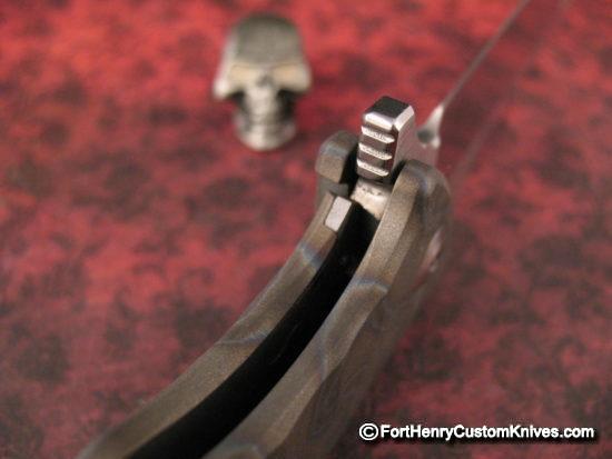Michael Zieba - "Dum Spiro Spero" S-1 w/Silver Skulls Backspacer - Image 5