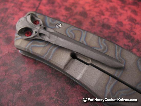 Michael Zieba - "Dum Spiro Spero" S-1 w/Silver Skulls Backspacer - Image 7