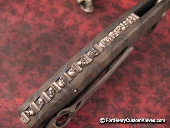 Michael Zieba - "Dum Spiro Spero" S-1 w/Silver Skulls Backspacer - Image 8
