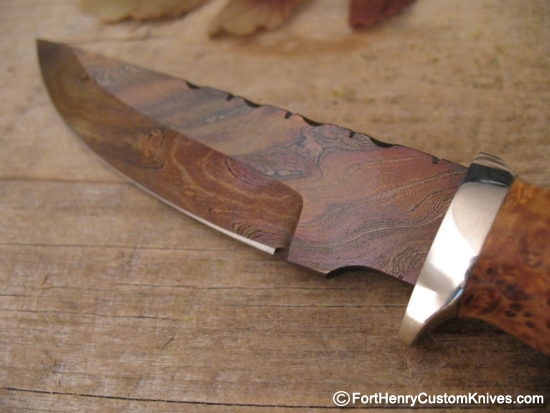 Herb Derr - NEW Twist Damascus Stag Hunter - Image 3
