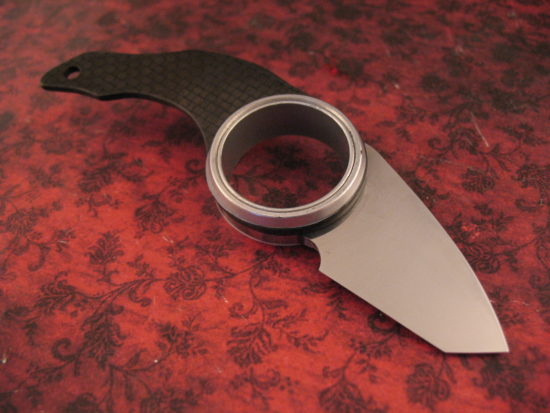 Max Knives / Pierre Supper - Friction Folder - Neck Knife - Proto Blade - Image 7