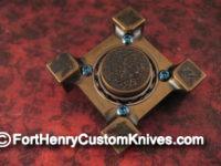 Steel Flame - Origami Crane/Koi Ring Spin