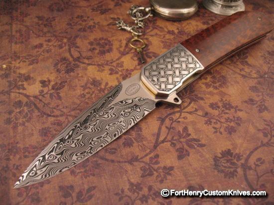 Herucus Blomerus - Large Damasteel Gentlemans Flipper