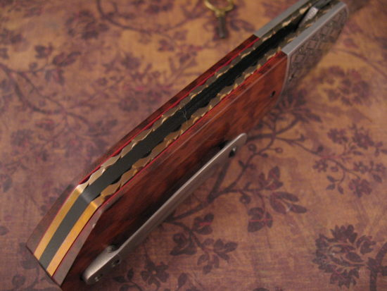 Herucus Blomerus - Large Damasteel Gentlemans Flipper - Image 5