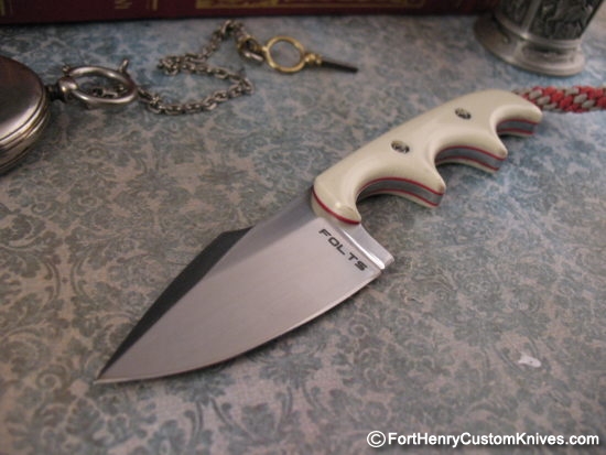 Alan Folts - Rare Harpoon Minimalist - Hand Rubbed Blade