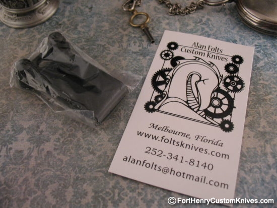 Alan Folts - Rare Harpoon Minimalist - Hand Rubbed Blade - Image 7