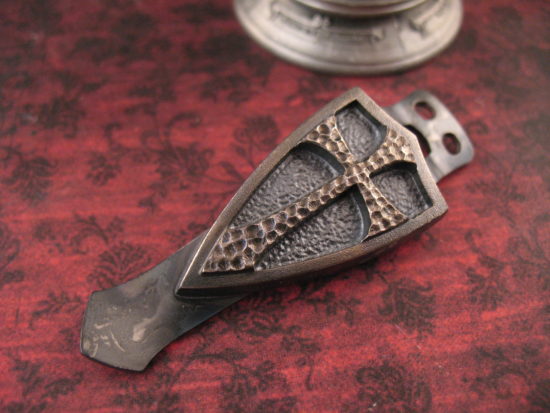 Steel Flame - XL Crusader Cross Flashlight Clip - Image 4