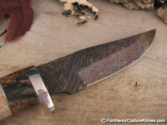 Herb Derr - Oosic Long Hunter - Twist Damascus - Image 5