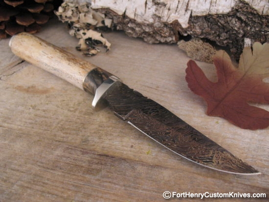 Herb Derr - Oosic Long Hunter - Twist Damascus - Image 6