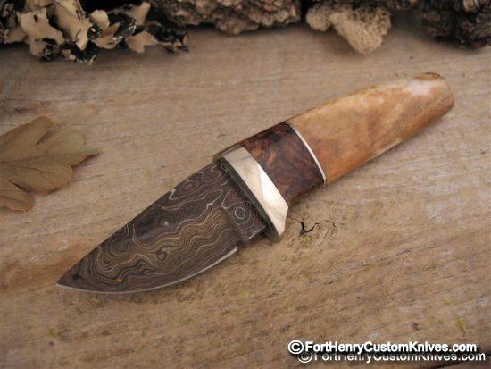 Herb Derr - NEW Neck Knife w/Mag Sheath