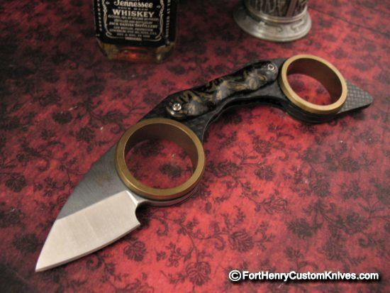 Max Knives / Pierre Supper - Double Big Cool Friction Folder - Neck Knife