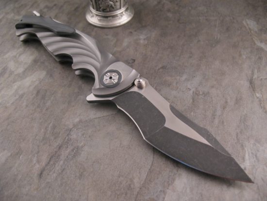 Brian Tighe - Full Size Custom Integral Tighe Breaker w/Zirc Clip - Image 6