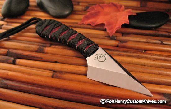 Denis Mura - Skull Kiridashi EDC w/Leather Sheath