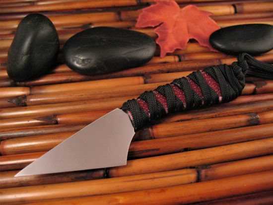 Denis Mura - Skull Kiridashi EDC w/Leather Sheath - Image 4