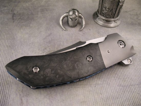 Allen Elishewitz/JVO - Custom Slim Line Tanto Flipper - Image 2