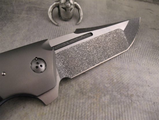 Allen Elishewitz/JVO - Custom Slim Line Tanto Flipper - Image 7