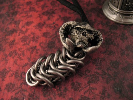 Cory Martin - XL Demon Skull Vertebrae - Image 3