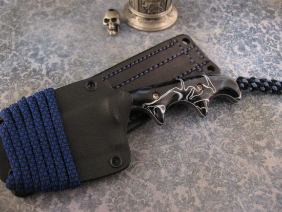 Alan Folts - One of a Kind - Stainless Damascus Minimalist - Image 7