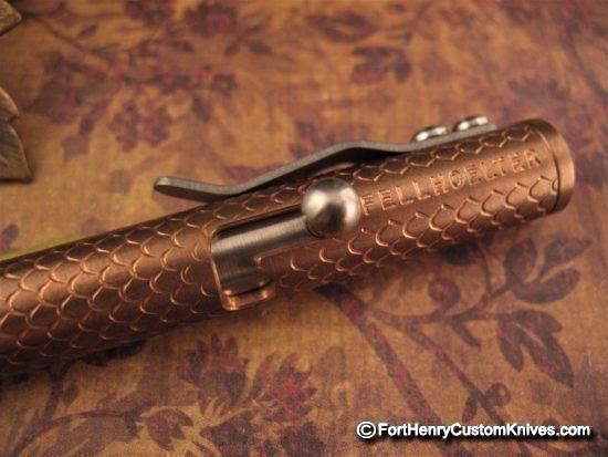 Brian Fellhoelter - Rare Engraved Copper TinyBolt Pen - Image 5