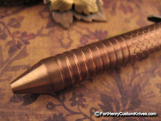Brian Fellhoelter - Rare Engraved Copper TinyBolt Pen - Image 4