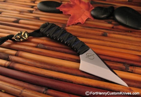 Denis Mura - Custom Kiridashi EDC w/Leather Sheath