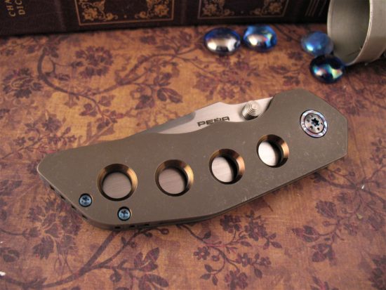 Enrique Pena - JVO Design Framelock w/Mokuti Accent - Image 2