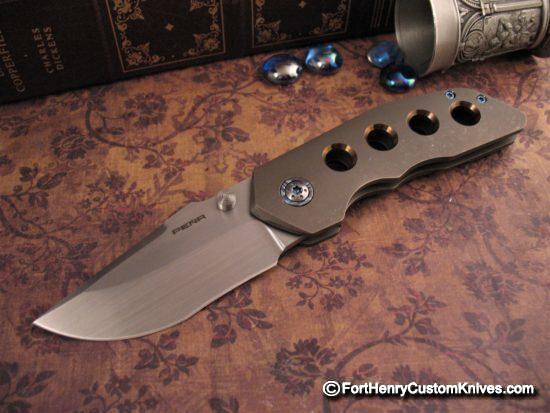 Enrique Pena - JVO Design Framelock w/Mokuti Accent