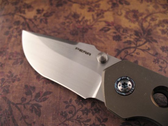 Enrique Pena - JVO Design Framelock w/Mokuti Accent - Image 4