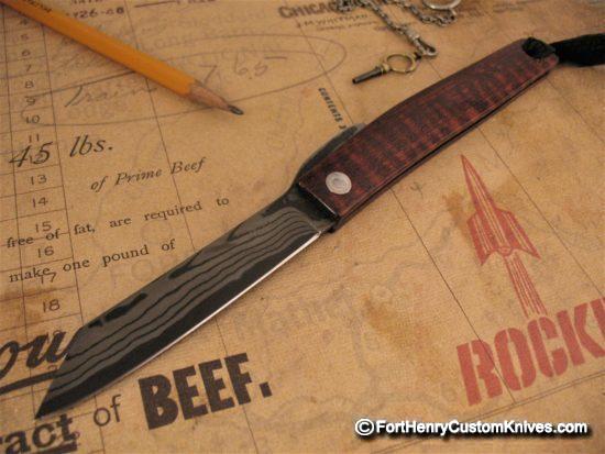 Hiroaki Ohta - XL Damascus Friction Folder