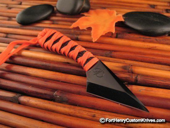 Denis Mura - Custom DLC Kiridashi w/Leather Sheath