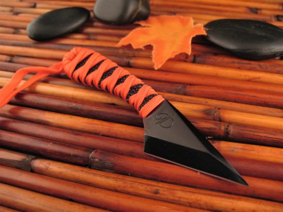Denis Mura - Custom DLC Kiridashi w/Leather Sheath