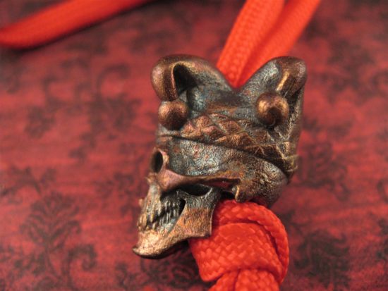 Michael Zieba - Joker Bronze Bead - Image 3