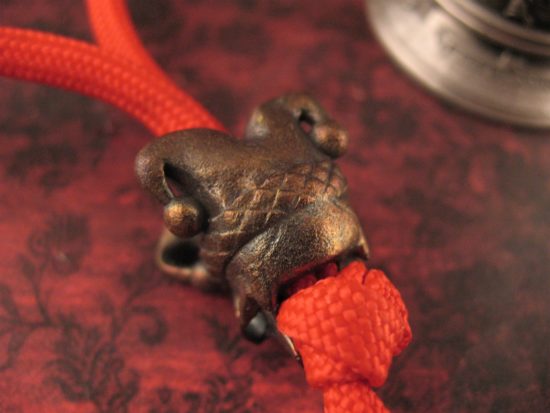 Michael Zieba - Joker Bronze Bead - Image 4