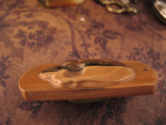 Fine Turnage Productions - Mammoth Bone Skull Dog Tag - Image 3