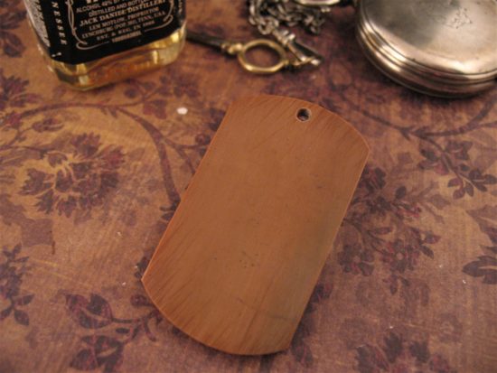 Fine Turnage Productions - Mammoth Bone Skull Dog Tag - Image 4