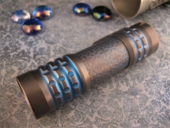 Ti2Design / Mike Bond - Custom Burnished Fallout Pele Light - Image 3
