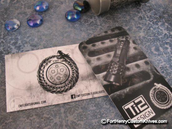 Ti2Design / Mike Bond - Custom Burnished Fallout Pele Light - Image 8