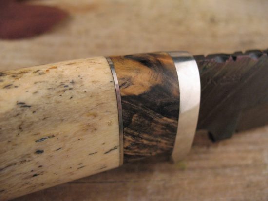 Herb Derr - NEW Twist Damascus Drop Point Hunter - Image 7