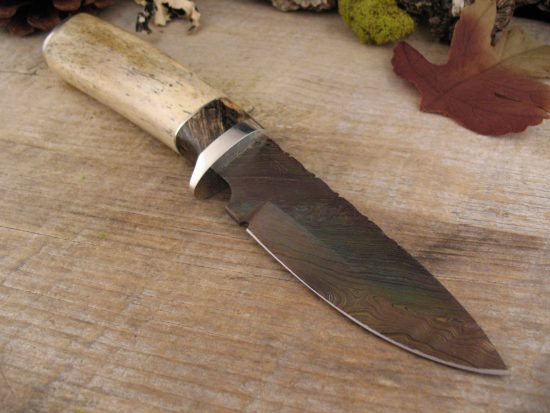 Herb Derr - NEW Twist Damascus Drop Point Hunter - Image 8