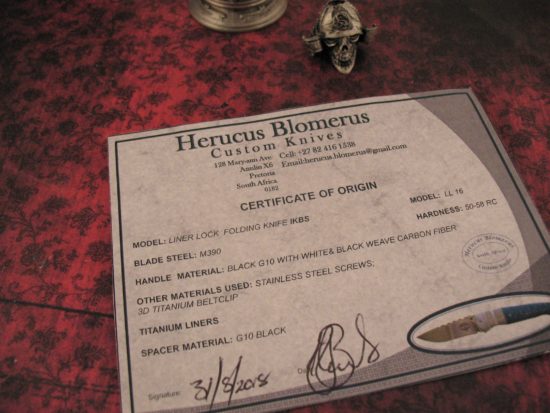 Herucus Blomerus - Swift XL Liner Lock Flipper - Image 9