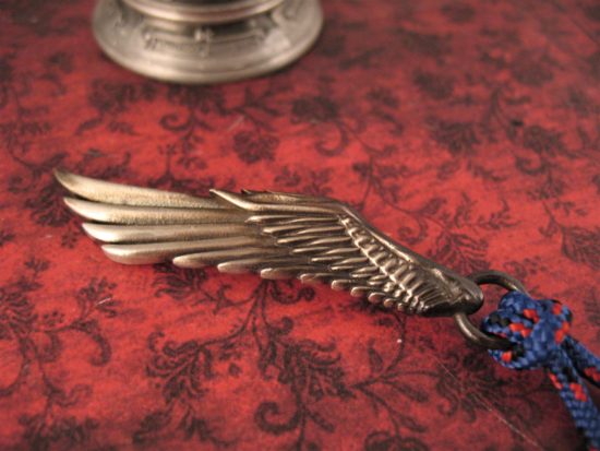 Michael Zieba - Angel Wing Bead - White Brass - Image 3