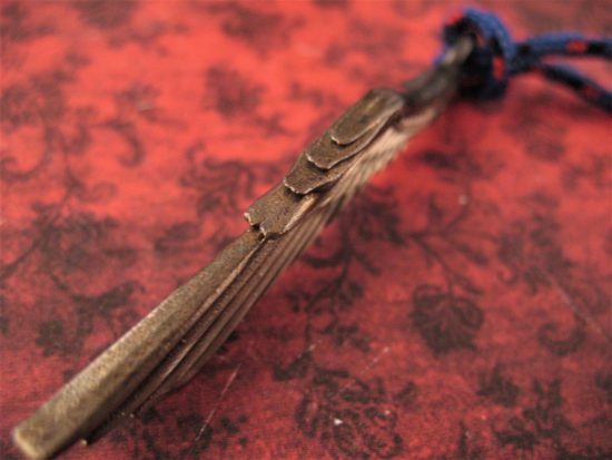 Michael Zieba - Angel Wing Bead - White Brass - Image 4