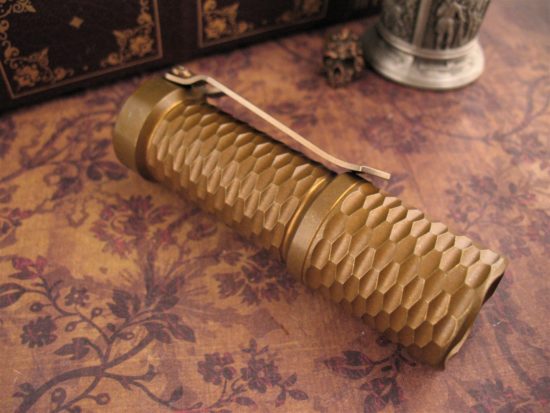 Hanko Machine Works - Stonewashed Bronze Gunner Grip Trident - Image 5