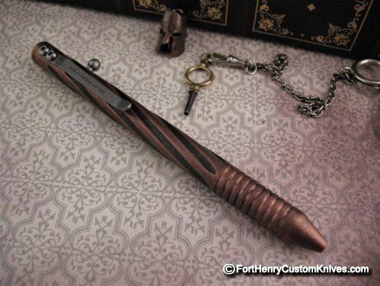 Brian Fellhoelter - TiBolt Deluxe Copper Pen - Copper Twist