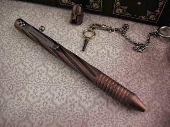 Brian Fellhoelter - TiBolt Deluxe Copper Pen - Copper Twist