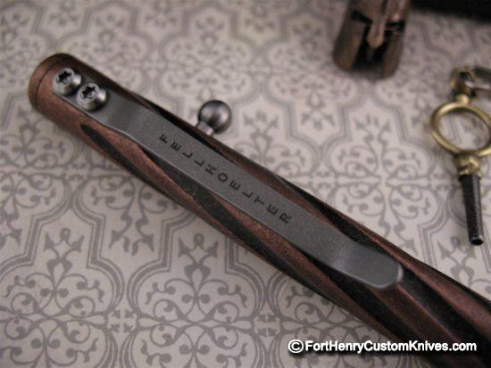 Brian Fellhoelter - TiBolt Deluxe Copper Pen - Copper Twist - Image 3