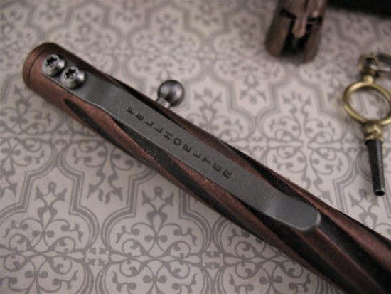 Brian Fellhoelter - TiBolt Deluxe Copper Pen - Copper Twist - Image 3